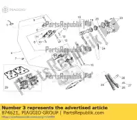 874621, Piaggio Group, cilinderkoppakking 0.65 mm moto-guzzi griso griso s e norge sport stelvio zgulps01, zgulpt00, zgulps03 zgulsg01 zgulsu02 zgulze00, zgulzg00, zgulzu01 1200 2007 2008 2009 2011 2014 2015 2016 2017, Nieuw
