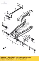 0916014042, Suzuki, rondella suzuki rg 500 1986 1987, Nuovo