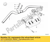 32712303050, BMW, manubrio, nero bmw  750 1985 1986 1987 1988 1989 1990 1991 1992 1993 1994 1995, Nuovo