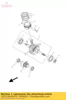 1SCE14000000, Yamaha, krukas assy yamaha yfm 300 2013, Nieuw