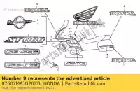 87607MAJG20ZB, Honda, mark, rr c * tipo17 * honda st pan european a  st1100 st1100a 1100 , Nuovo