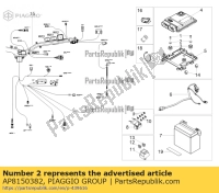 AP8150382, Aprilia, sluitring 15x5,5x1,2, Nieuw