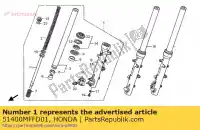 51400MFFD01, Honda, brak opisu w tej chwili honda xl 700 2008 2009 2010 2011, Nowy