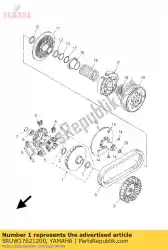 Aqui você pode pedir o tampa da polia primária comp. Em Yamaha , com o número da peça 5RUW17621200: