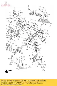 yamaha 5P5271110000 staan, belangrijkste - Onderkant