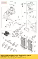 50330007600I, KTM, piston i cpl. 125 20 ktm sx sxs europe 125, Nouveau