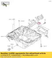 110562479, Kawasaki, staffa zr1000fef kawasaki  z 1000 2015 2016 2017 2018 2019 2020 2021, Nuovo