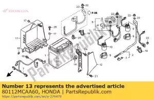 honda 80112MCAA60 banda, bateria - Lado inferior