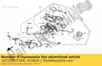 16720MCF506, Honda, mantenerse comp, combustible pu honda vtr  sp2 fire storm f vtr1000sp 1000 , Nuevo