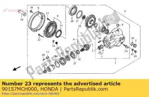 Honda 90157MCH000 ?ruba, rr. poduszka - Dół