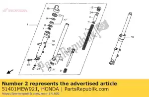 honda 51401MEW921 wiosna, o. widelec - Dół