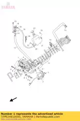 Aquí puede pedir conjunto de radiador de Yamaha , con el número de pieza 37PE24610000: