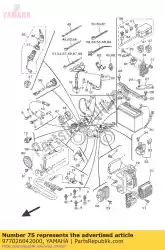 Here you can order the screw, tapping from Yamaha, with part number 977026042000: