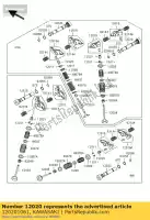 120201061, Kawasaki, shaft-rocker vn1500-a2 kawasaki vn 1500 1600 1988 1989 1990 1991 1992 1994 1995 1996 1997 1998 1999 2000 2001 2002 2003 2004 2005 2006 2007, Novo