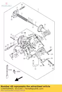 suzuki 1349509400 cap - Onderkant