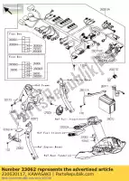 230620117, Kawasaki, bracket-comp kawasaki z  d klz versys a zx10r ninja j sx e k f black edition abs zx1000 h z1000 1000 , Novo