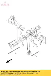 yamaha 3D9839800000 gruppo interruttore stop anteriore - Il fondo