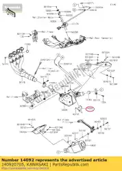 Here you can order the cover,pulley zx1000jbf from Kawasaki, with part number 140920705: