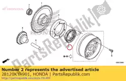 Here you can order the no description available from Honda, with part number 28120KYA901: