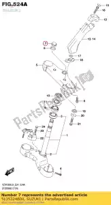 suzuki 5135324B00 moer, dop - Onderkant