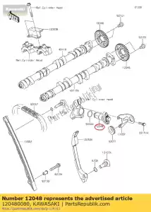 Kawasaki 120480080 zespó? napinacza zx1000gbf - Dół