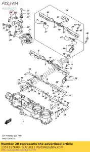 suzuki 1357117K00 support, accel capteur n°1 - La partie au fond