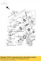 KK21017017, Suzuki, tule, voorgerecht suzuki vz 1600 2004 2005, Nieuw