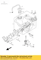 6811029FG0DUN, Suzuki, .tape set suzuki dr z 400 2007, Nuovo