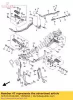 3CF274720200, Yamaha, Bar, poggiapiedi 2 yamaha xv virago 1100 750, Nuovo