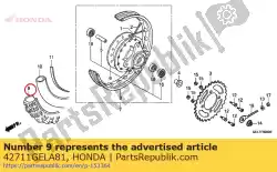 Here you can order the tire (cst) from Honda, with part number 42711GELA81: