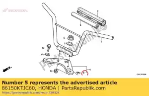 Honda 86150KTJC60 emblème, produit (shinko) - La partie au fond