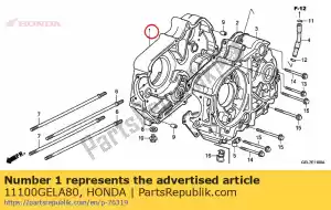Honda 11100GELA80 cárter compri - Lado inferior