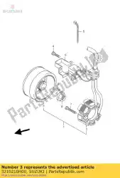 Qui puoi ordinare rotore assy da Suzuki , con numero parte 3210210H00: