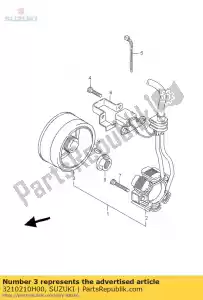 suzuki 3210210H00 rotore assy - Il fondo