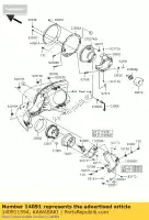 140911594, Kawasaki, capa vn1700b9f kawasaki vn 1700 2009, Novo