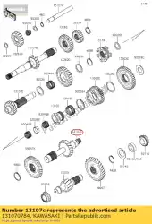 01 as,3e,21t van Kawasaki, met onderdeel nummer 131070784, bestel je hier online: