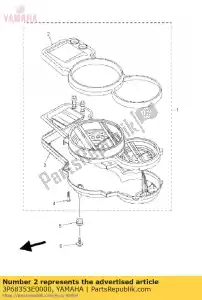 yamaha 3P68353E0000 cassa, metro superiore - Il fondo