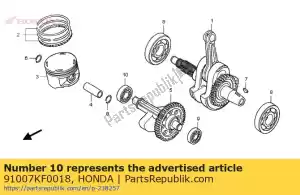 Honda 91007KF0018 rolamento, esfera radial, 630 - Lado inferior