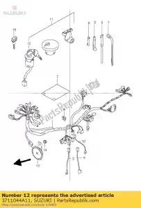 Suzuki 3711044A11 schakelaar, ontsteking - Onderkant