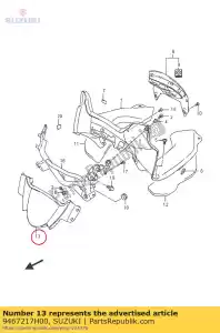 suzuki 9467217H00 pannello, metro da - Il fondo