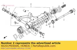 Aqui você pode pedir o nenhuma descrição disponível no momento em Honda , com o número da peça 40201MS9000: