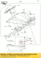 110562403, Kawasaki, supporto kawasaki ninja ex krt edition b z  a 300 abs z300 ex300 se 300se , Nuovo