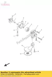 Qui puoi ordinare coperchio, pompa da Yamaha , con numero parte 5JW133160000: