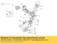 GU05115031, Piaggio Group, lh manifold moto-guzzi breva breva v ie griso v ie norge norge polizia berlino sport 850 1100 1200 2005 2006 2007 2008, New