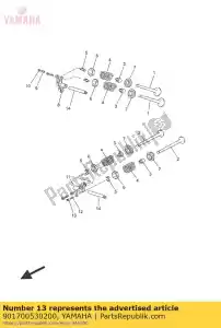 yamaha 901700530200 nakr?tka (22f) - Dół