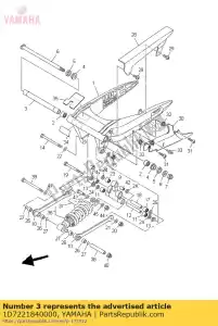 yamaha 1D7221840000 buisson - La partie au fond