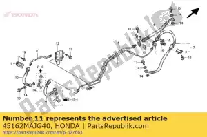 honda 45162MAJG40 houder, slangkoppeling - Onderkant