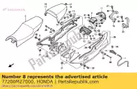 77200MZ7000, Honda, Siège ass., doublu honda vfr  f vfr750f 750 , Nouveau