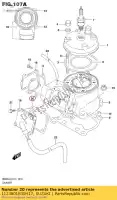 1123801B30H17, Suzuki, pakking, deksel suzuki rm  l rg gamma fu f rgv wolf u rgv250 rg125fu rm80 rm85 sw lw rm85l 85 125 250 80 , Nieuw