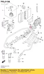 Here you can order the screw from Suzuki, with part number 021620620C: